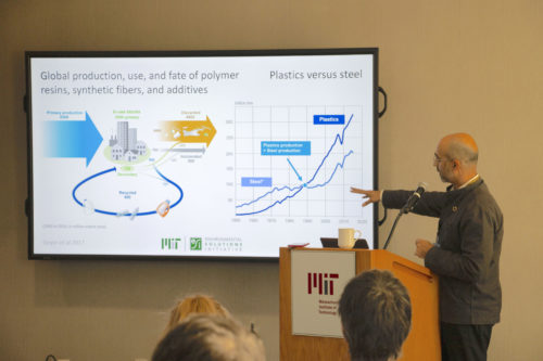 ESI Director John Fernandez Introduces the Modelling Plastics in the Oceans Workshop