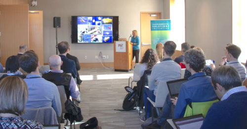 Keynote Speaker Kara Lavender Law Presents an Overview of Ocean Plastic Transport